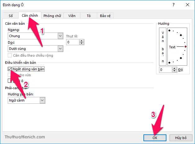 Cách xuống dòng trong Excel từ phiên bản 2003, 2007 đến 2010, 2013, 2016