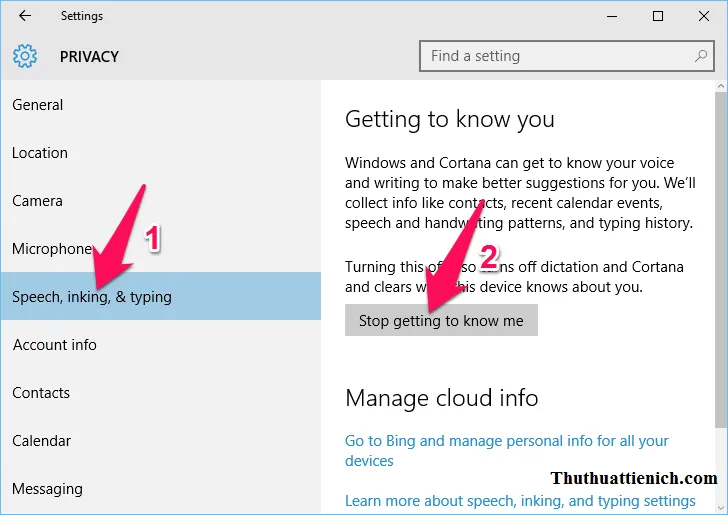 Chặn Microsoft thu thập thông tin người dùng trên Windows 10