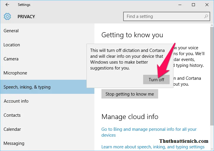 Chặn Microsoft thu thập thông tin người dùng trên Windows 10