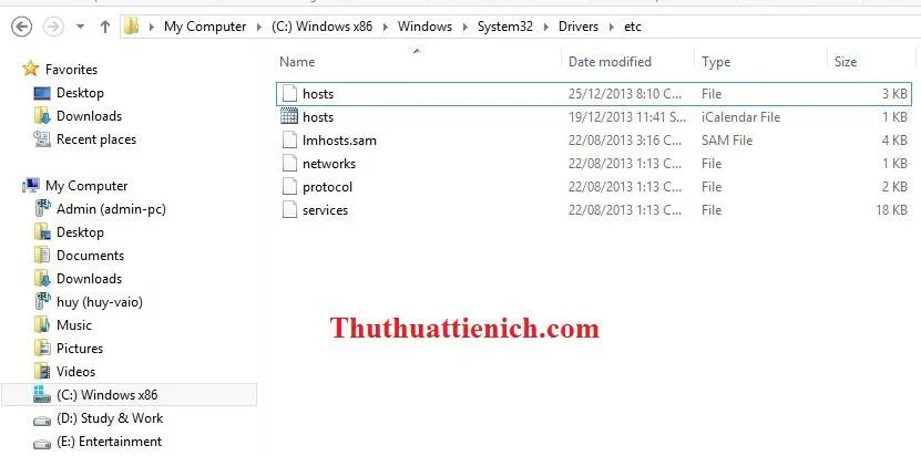 Chặn web đen trên máy tính cực kỳ đơn giản với file hosts