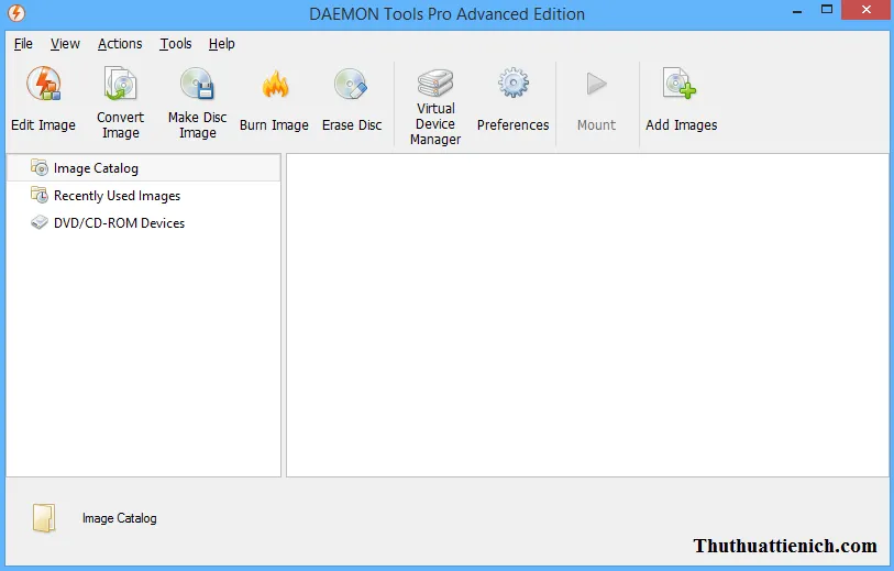 DAEMON Tools – Phần mềm tạo ổ đĩa ảo chuyên nghiệp
