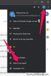 Đăng nhập 2 hay nhiều tài khoản Gmail cùng lúc trên máy tính