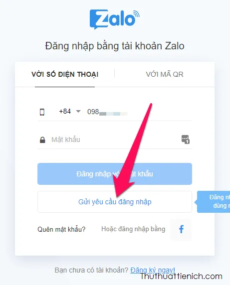 Đăng nhập, đăng xuất Zalo trên máy tính (Zalo web & Zalo PC)