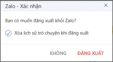 Đăng nhập, đăng xuất Zalo trên máy tính (Zalo web & Zalo PC)