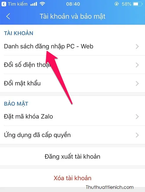 Đăng nhập, đăng xuất Zalo trên máy tính (Zalo web & Zalo PC)