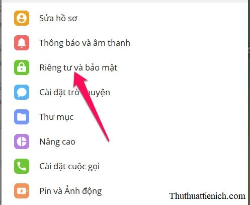 Đăng xuất tài khoản Telegram từ xa trên mọi thiết bị