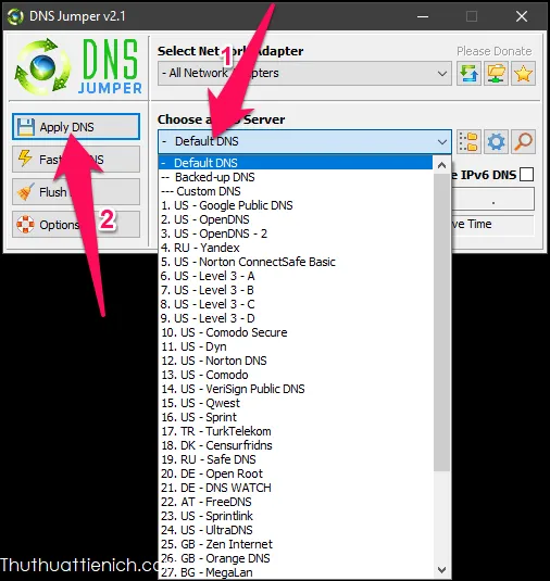 DNS là gì? Hướng dẫn cách đổi DNS nhanh trên máy tính Windows 10/8/7/XP