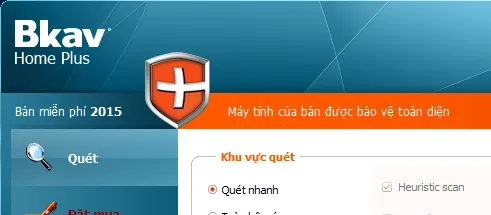 Download BKAV Home Plus Free – Phần mềm diệt virus BKAV miễn phí mới nhất 2016