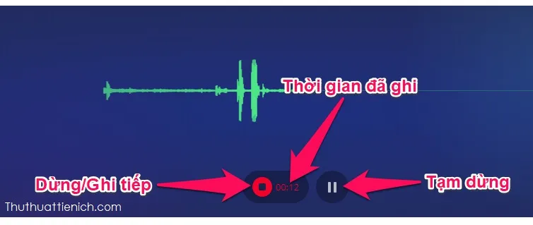 Ghi âm Online trên máy tính nhanh, không cần phần mềm