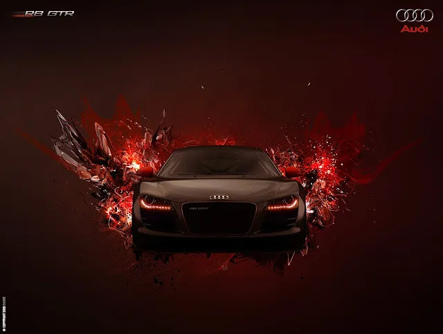 Hình nền Ôtô Audi R8 cực chất cho máy tính