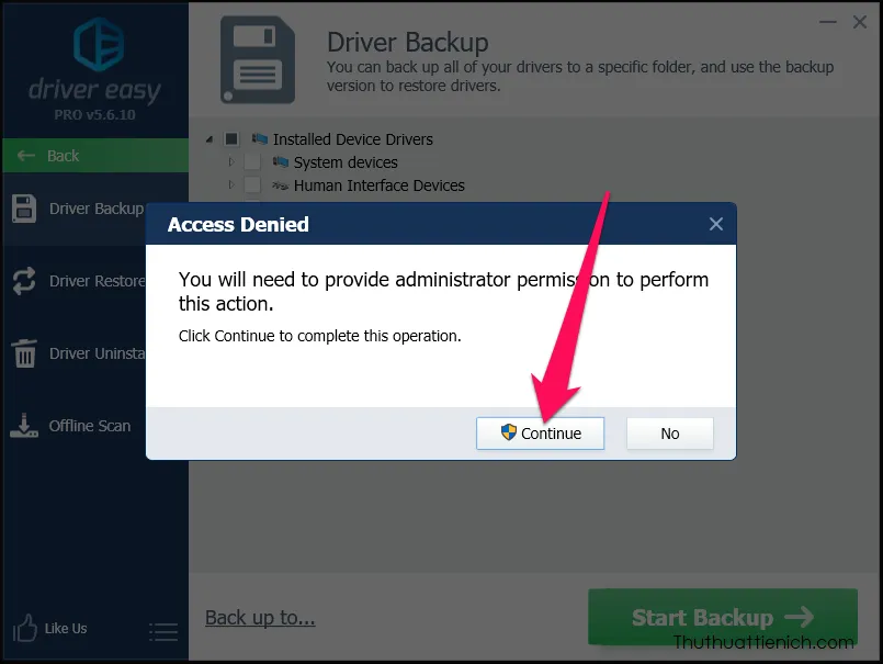 Hướng dẫn Backup, Restore, Update driver bằng phần mềm Driver Easy