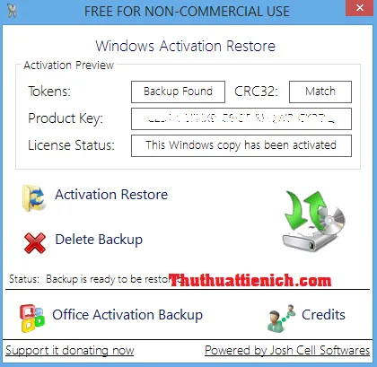 Hướng dẫn cách Backup và Restore bản quyền Windows 8/8.1