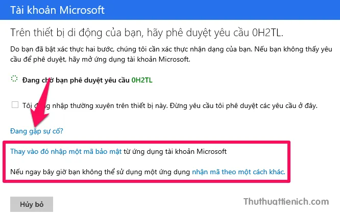 Hướng dẫn cách bật xác minh 2 bước cho tài khoản Outlook/Hotmail (Microsoft)