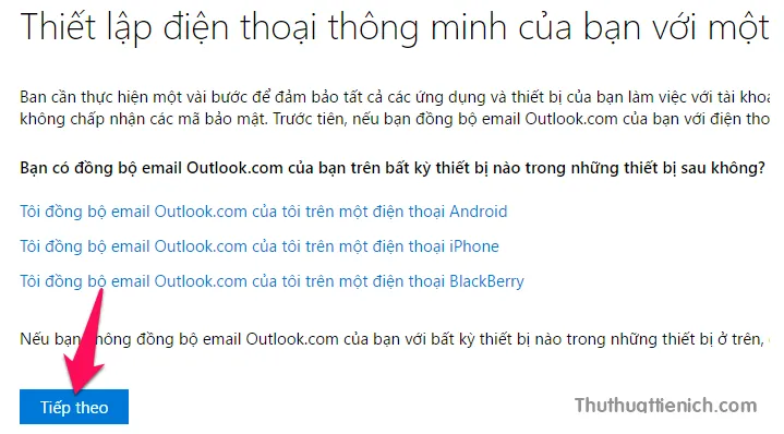 Hướng dẫn cách bật xác minh 2 bước cho tài khoản Outlook/Hotmail (Microsoft)