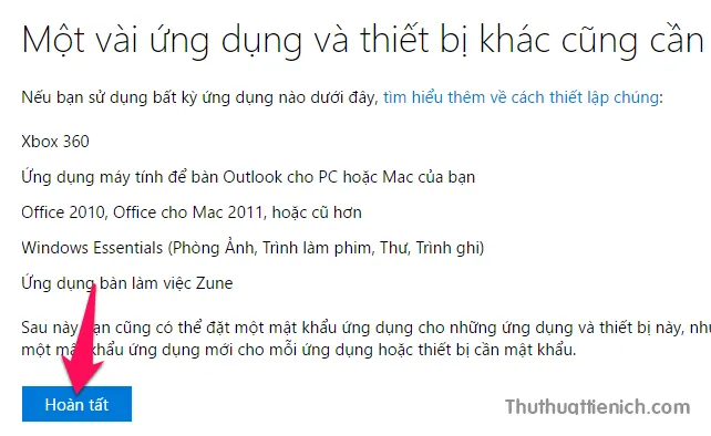 Hướng dẫn cách bật xác minh 2 bước cho tài khoản Outlook/Hotmail (Microsoft)