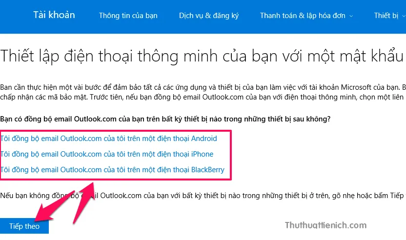 Hướng dẫn cách bật xác minh 2 bước cho tài khoản Outlook/Hotmail (Microsoft)