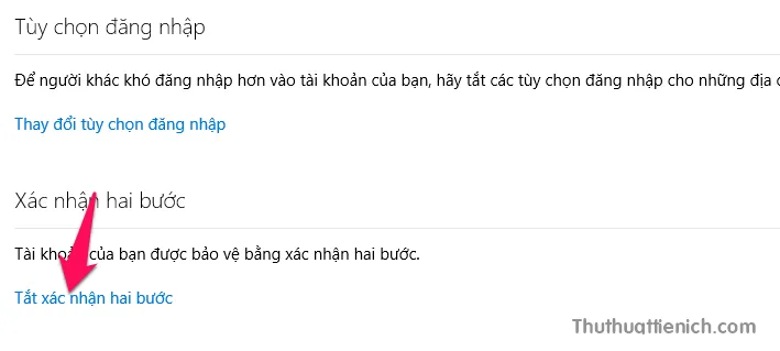 Hướng dẫn cách bật xác minh 2 bước cho tài khoản Outlook/Hotmail (Microsoft)