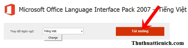 Hướng dẫn cách cài đặt tiếng Việt cho bộ phần mềm Office 2007