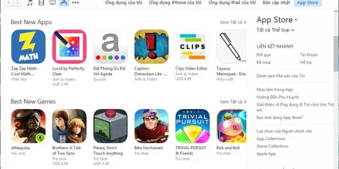 Hướng dẫn cách cài đặt tiếng Việt cho phần mềm iTunes