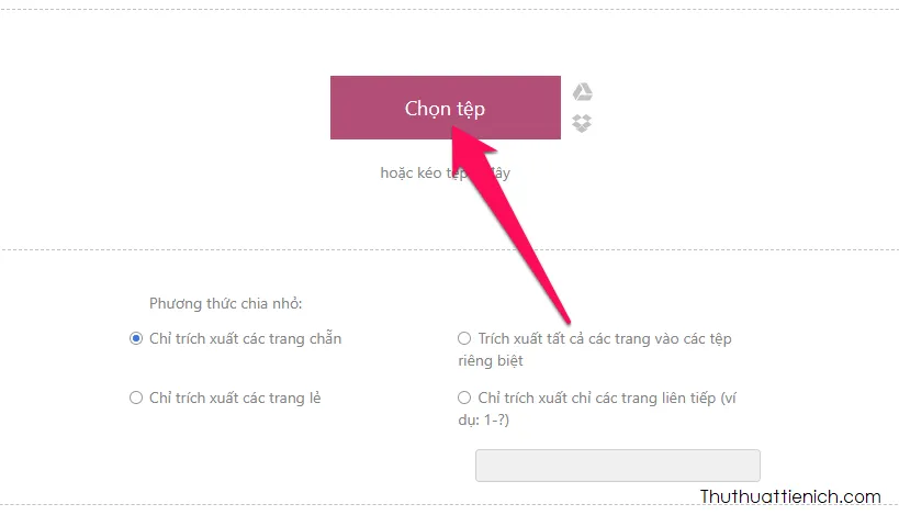 Hướng dẫn cách cắt, tách file PDF Online nhanh, dễ làm