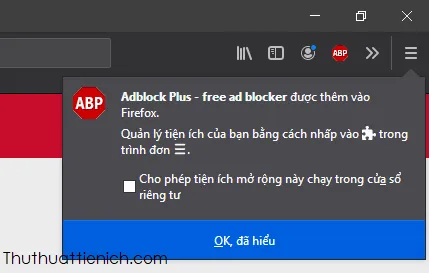 Hướng dẫn cách chặn quảng cáo trên trình duyệt Mozilla Firefox