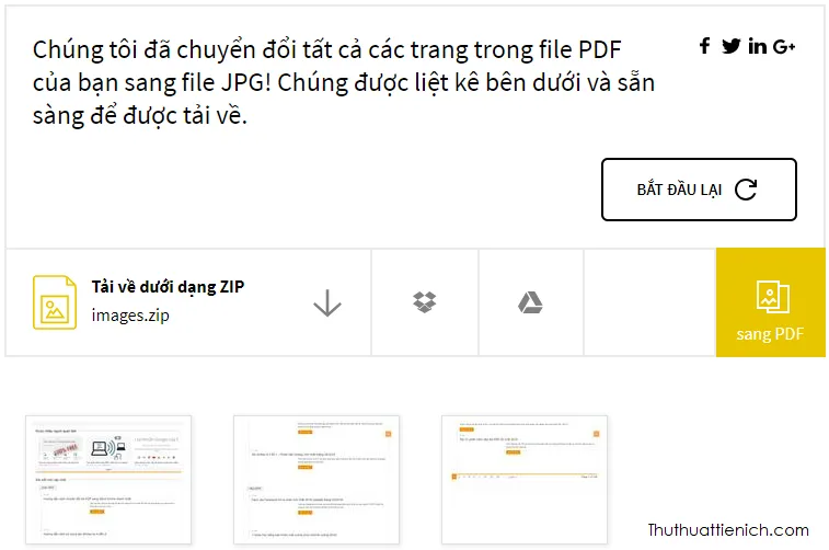 Hướng dẫn cách chuyển đổi file PDF sang hình ảnh (JPG/PNG) nhanh nhất