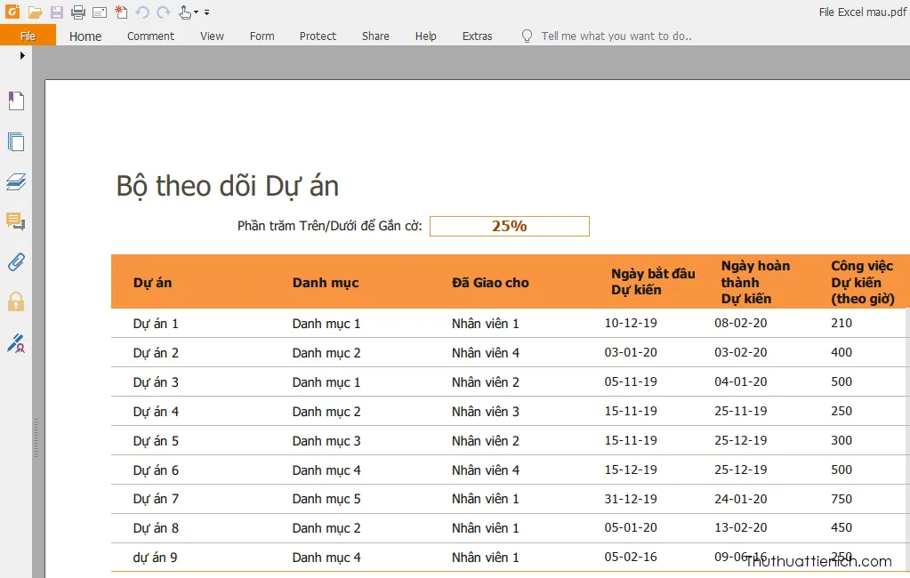 Hướng dẫn cách chuyển file PDF sang Excel online nhanh, miễn phí