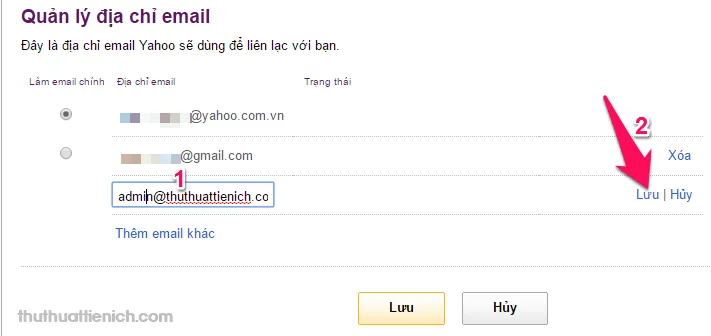 Hướng dẫn cách chuyển tiếp email từ Hotmail/Outlook & Yahoo sang Gmail