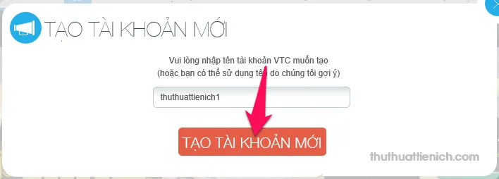 Hướng dẫn cách đăng ký tài khoản VTC nhanh nhất