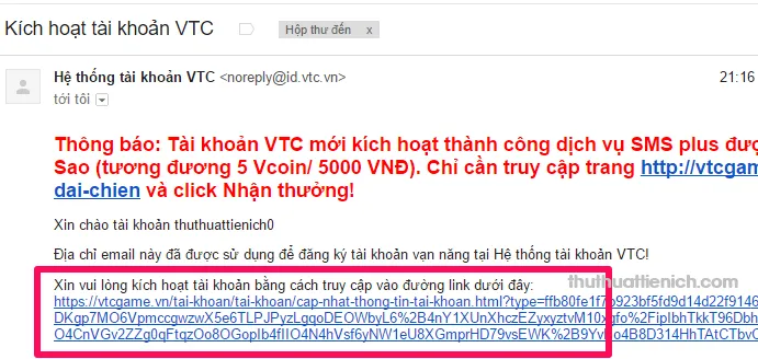 Hướng dẫn cách đăng ký tài khoản VTC nhanh nhất