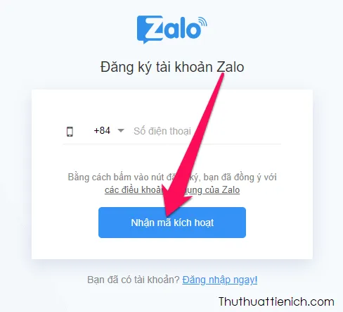 Hướng dẫn cách đăng ký tài khoản Zalo mới nhanh nhất