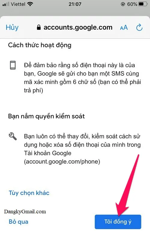 Hướng dẫn cách đăng ký tạo tài khoản Gmail mới trên điện thoại