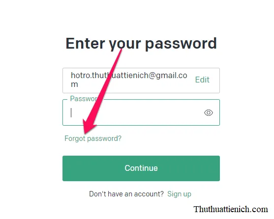 Hướng dẫn cách đổi mật khẩu tài khoản Chat GPT