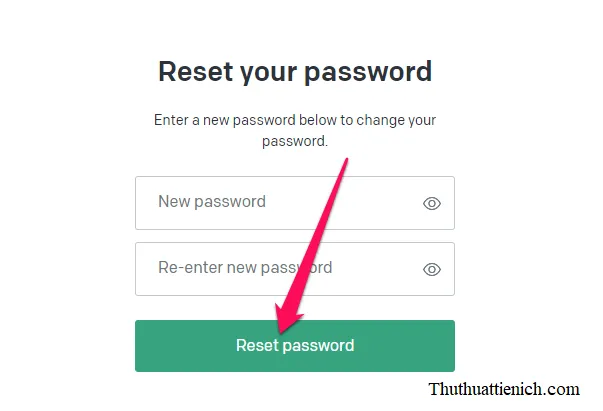 Hướng dẫn cách đổi mật khẩu tài khoản Chat GPT