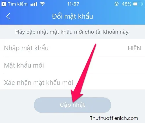 Hướng dẫn cách đổi mật khẩu tài khoản Zalo nhanh (điện thoại & máy tính)