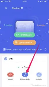 Hướng dẫn cách đổi mật khẩu WiFi FPT bằng ứng dụng Hi FPT