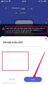 Hướng dẫn cách đổi mật khẩu WiFi FPT bằng ứng dụng Hi FPT