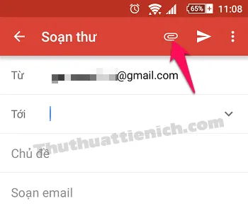 Hướng dẫn cách gửi tập tin, hình ảnh đính kèm qua Gmail