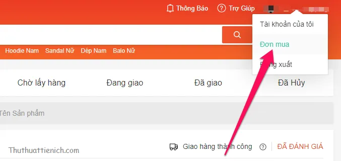 Hướng dẫn cách hủy đơn hàng trên Shopee