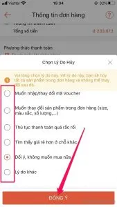 Hướng dẫn cách hủy đơn hàng trên Shopee