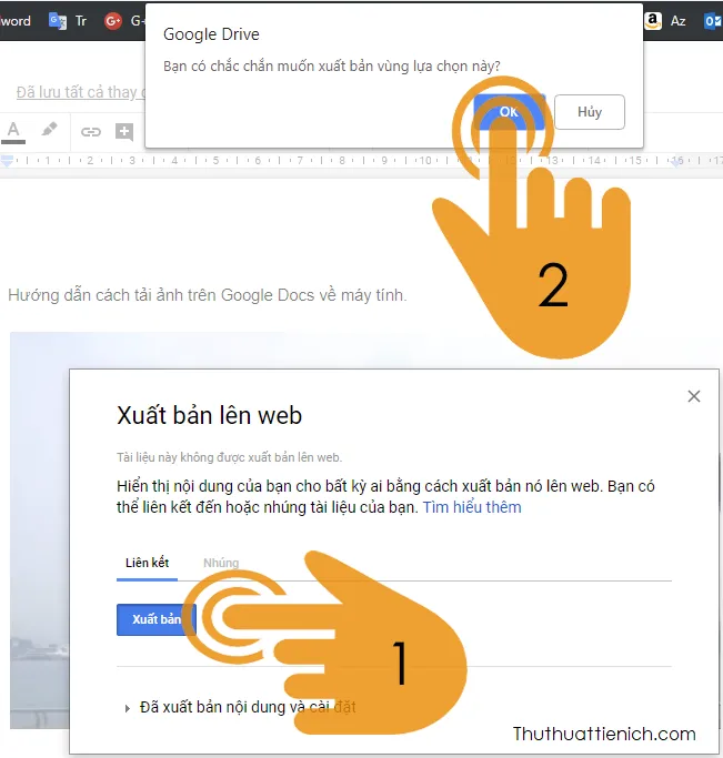 Hướng dẫn cách tải hình ảnh trên Google Docs về máy tính