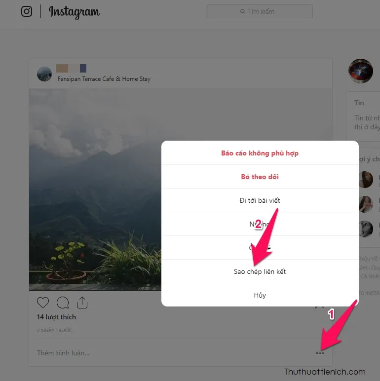 Hướng dẫn cách tải hình ảnh, video trên Instagram về máy tính