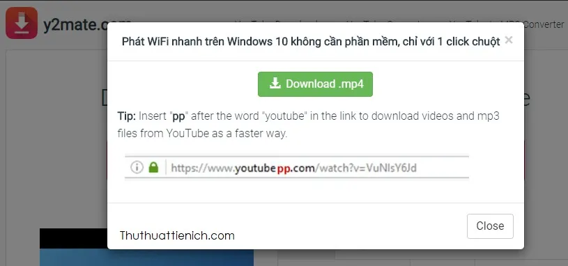 Hướng dẫn cách tải Video từ Youtube về máy tính nhanh không cần phần mềm