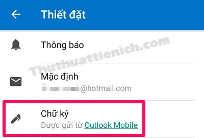 Hướng dẫn cách tạo chữ ký trên Outlook/Hotmail nhanh nhất