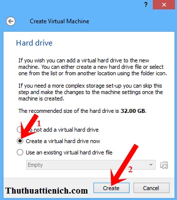 Hướng dẫn cách tạo máy ảo bằng phần mềm VirtualBox