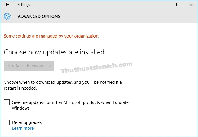 Hướng dẫn cách tắt update Windows 10