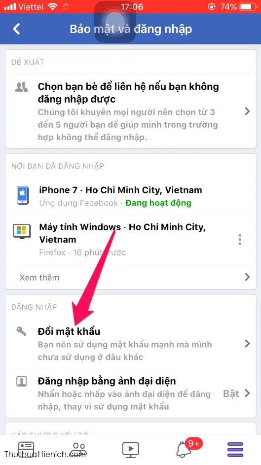 Hướng dẫn cách thay đổi mật khẩu Facebook (máy tính & điện thoại)