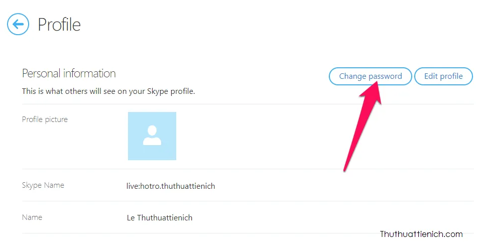 Hướng dẫn cách thay đổi mật khẩu Skype nhanh nhất