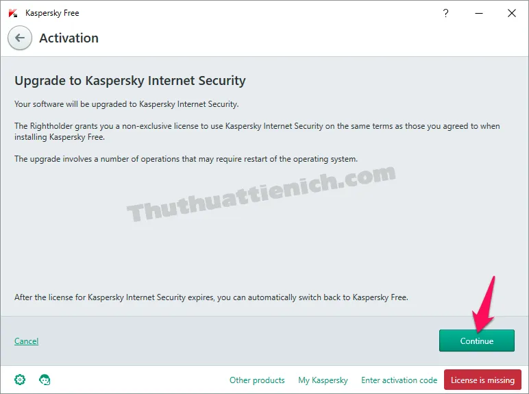 Hướng dẫn cách thay đổi ngôn ngữ Kaspersky Free từ tiếng Nga sang tiếng Anh