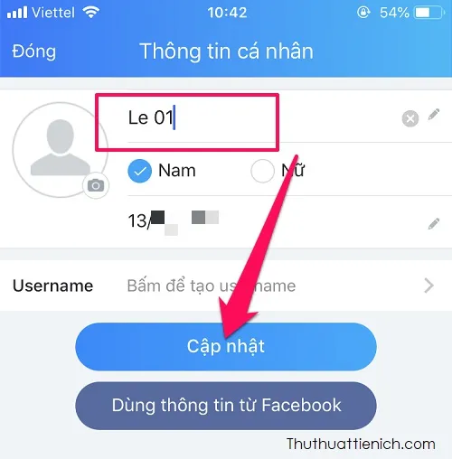 Hướng dẫn cách thay đổi tên Zalo nhanh trên điện thoại & máy tính